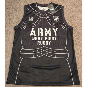 Rhino Army Black Knights West Point Rugby Sleeveless Jersey Men's Large